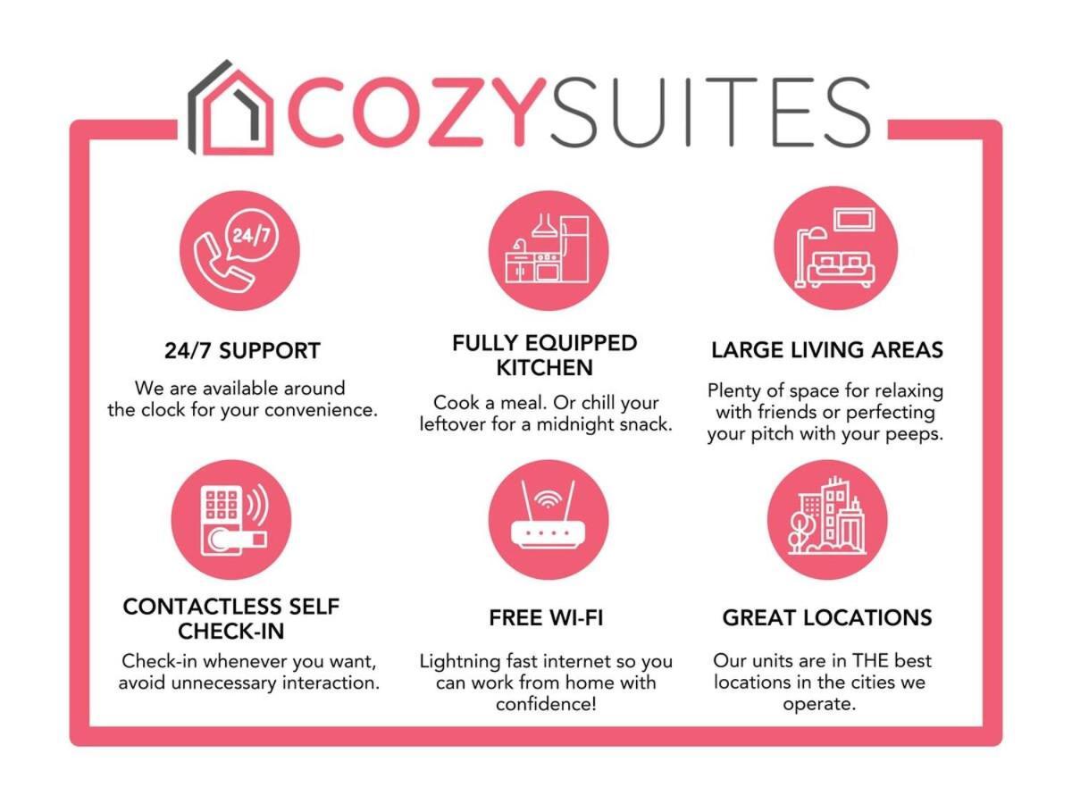 Modern Downtown Apartment 2Br 2Ba By Cozysuites Індіанаполіс Екстер'єр фото